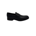 Mocasín de Piel con Antifaz Casual