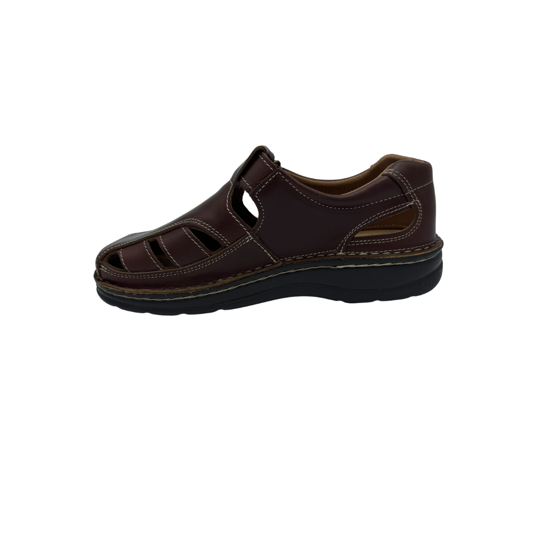 Sandalias Cangrejeras de Piel Moya