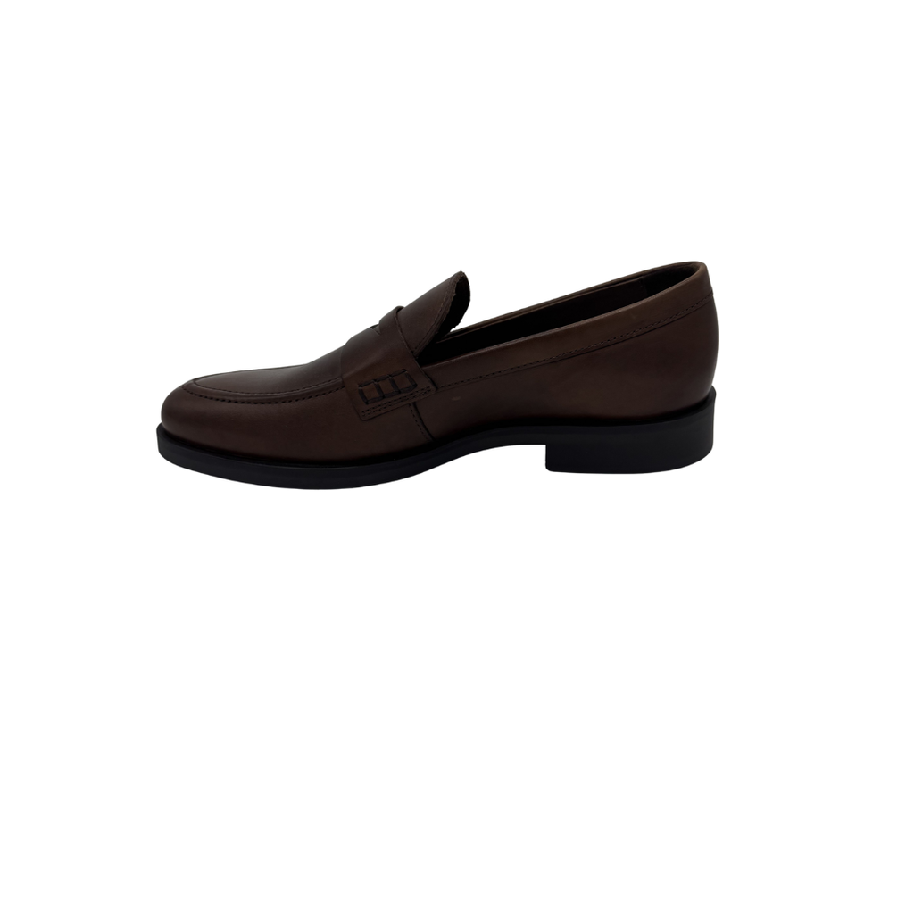 Mocasín de Piel con Antifaz Casual