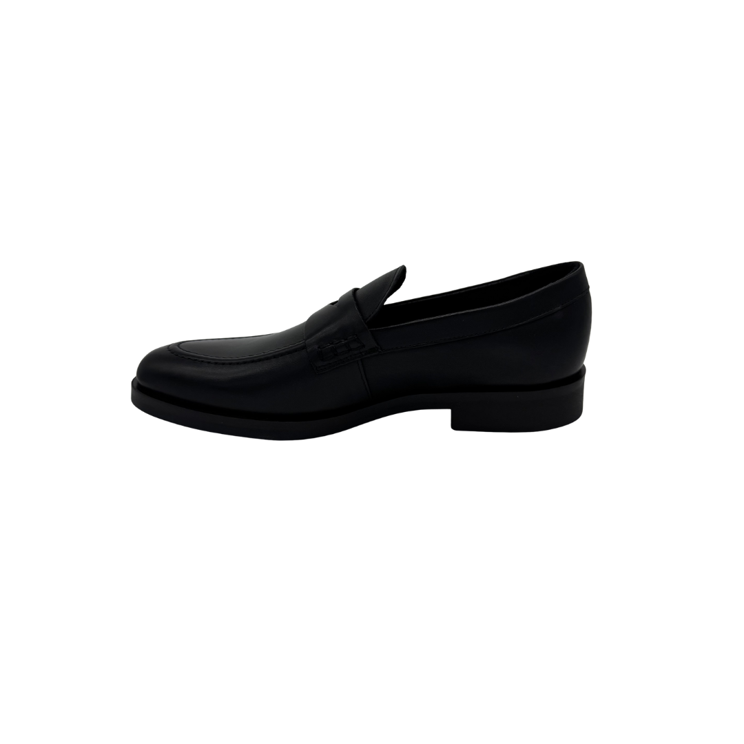 Mocasín de Piel con Antifaz Casual