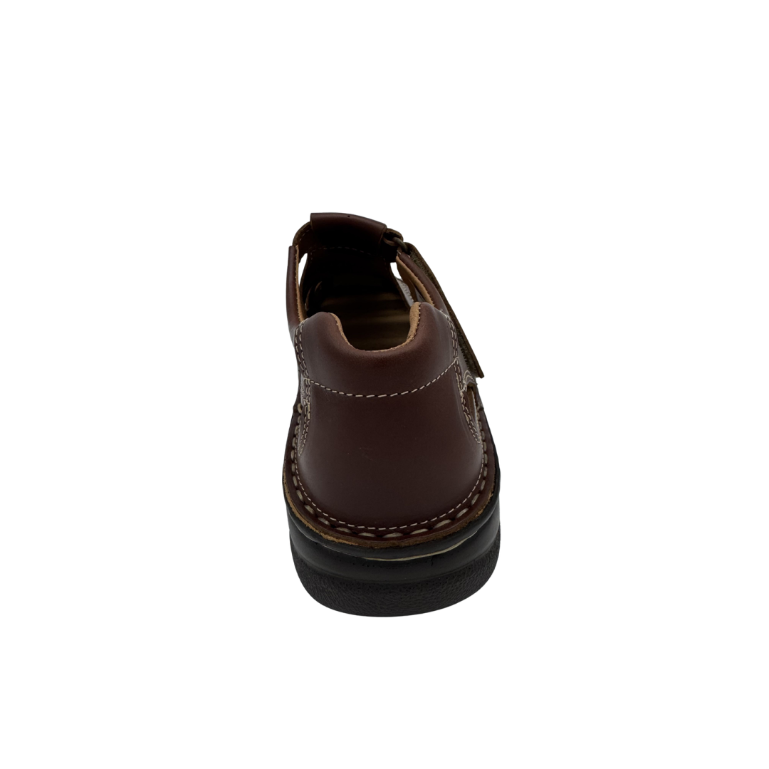 Sandalias Cangrejeras de Piel Moya