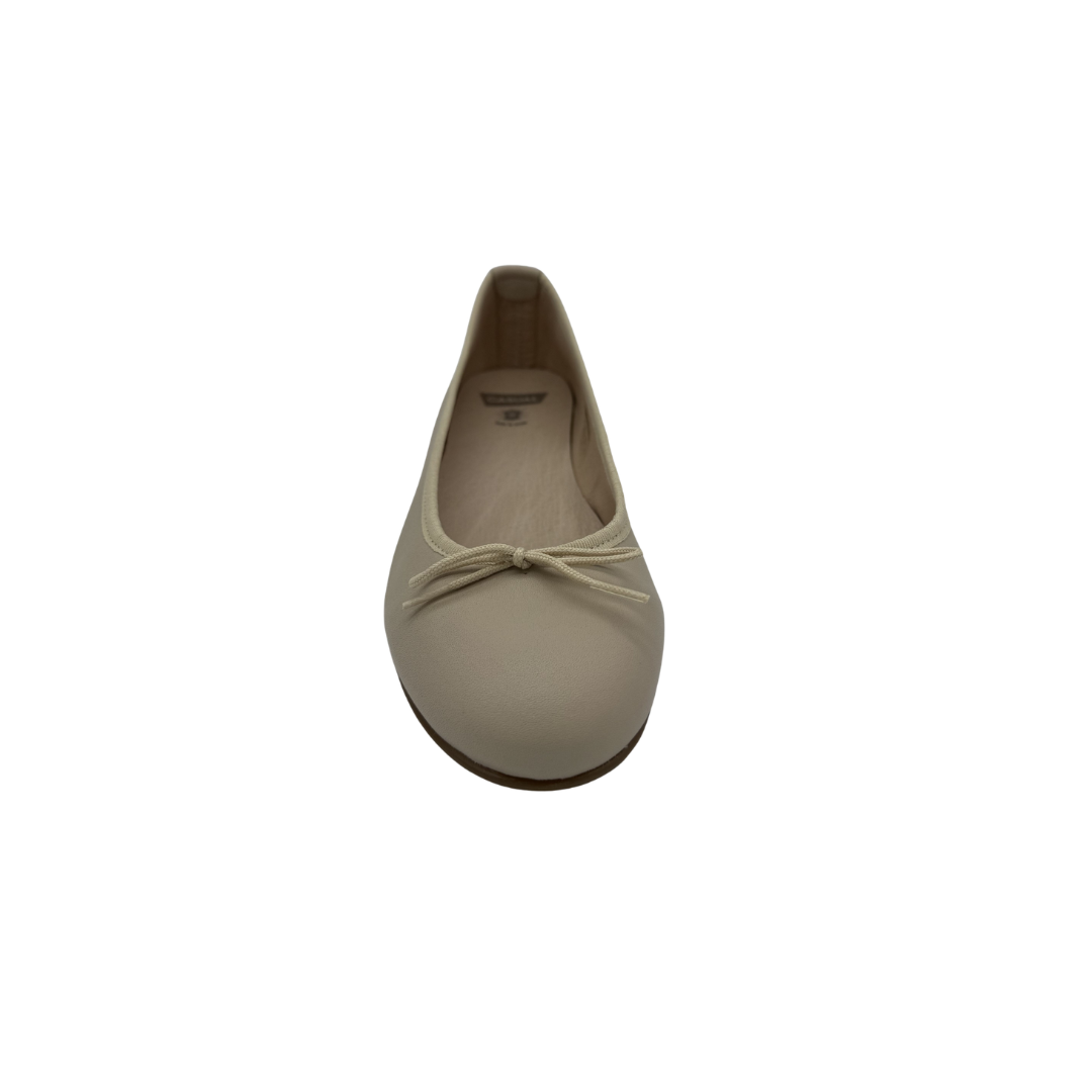 Bailarina Clásica Casual de Piel